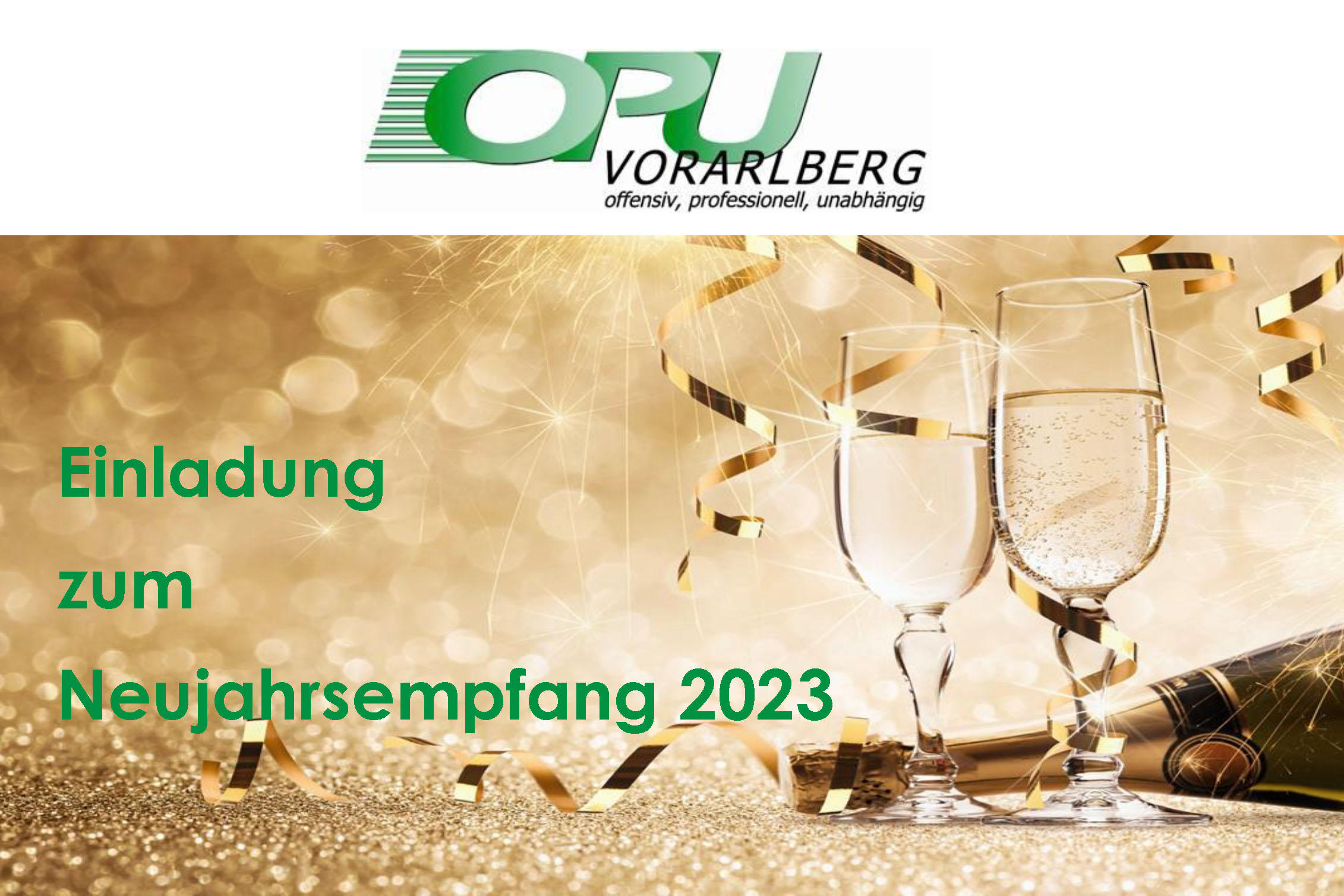 Einladung ÖPU Neujahrsempfang